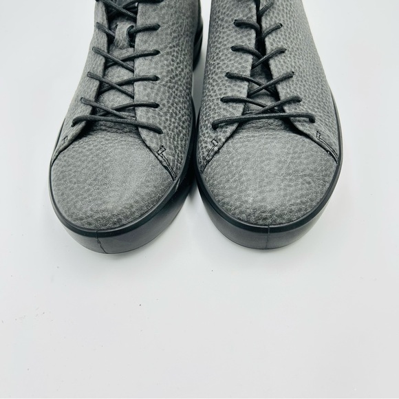 Ecco shoes Soft 8 sneakers comfort shoes classic Gray and black women size 8 - Picture 7 of 11